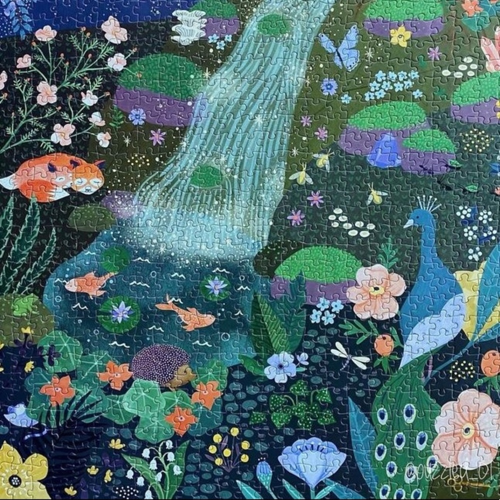 Everything Is Made Out of Magic Irene Smit Art 1000 Piece Jigsaw Puzzle Flow